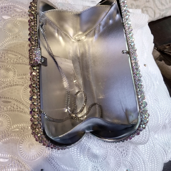Authentic Rhinestones clutch - Picture 3 of 3